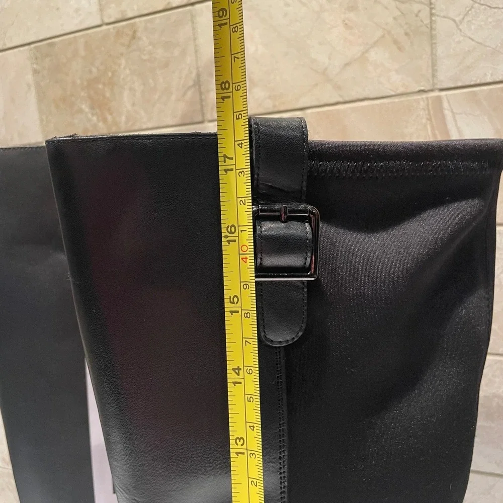 long tall sally Black Over-the-Knee Riding Boots